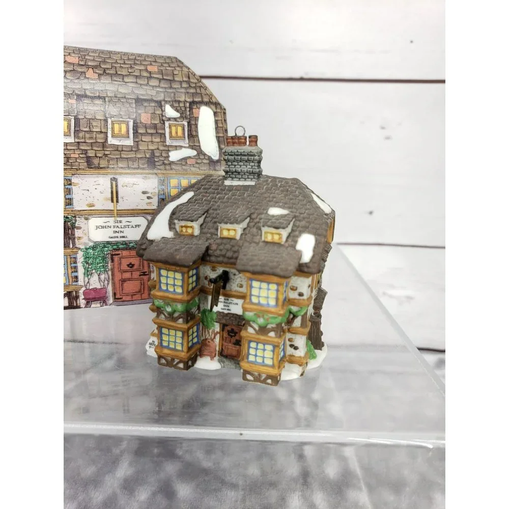 Dept 56 “Sir John Falstaff Inn” Ornament Village Collectors‎ Edition 1995